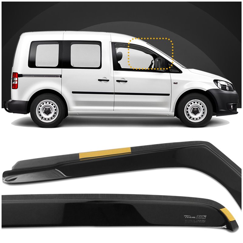 Window deflectors Volkswagen Caddy SA/DU 2015-2020