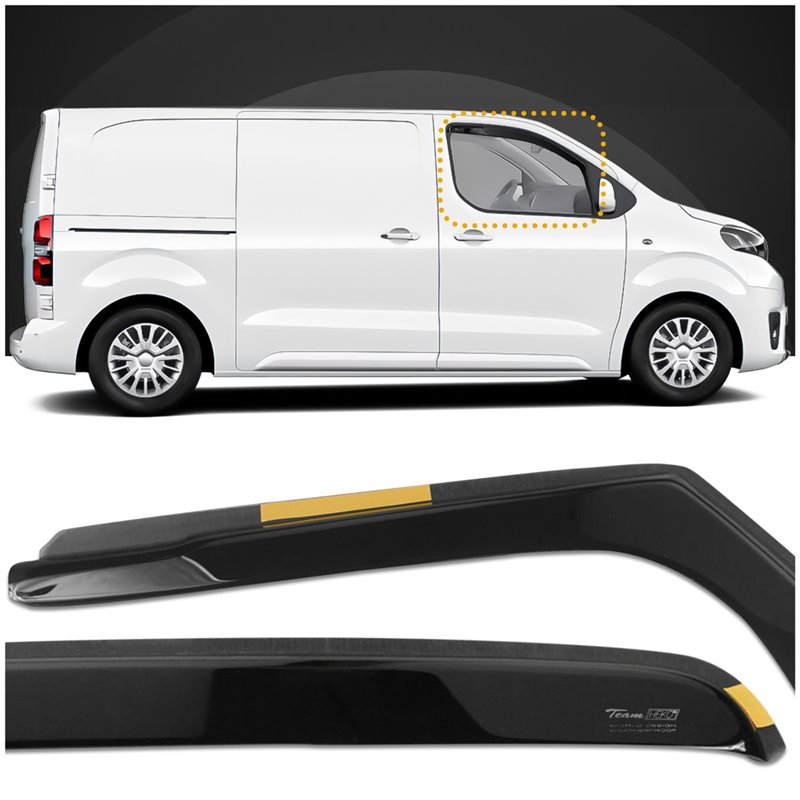 Window deflectors Toyota Proace II MDZ | K0 2016-