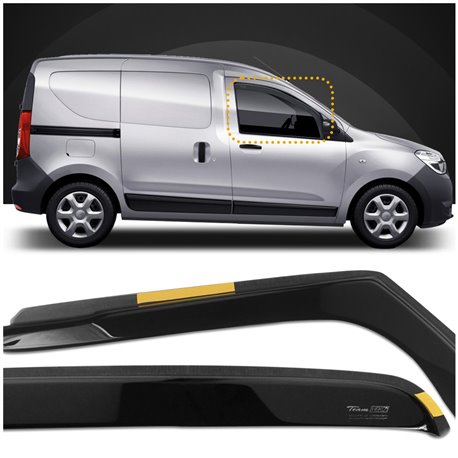 Window deflectors Dacia Lodgy I JS | SD 2012-2022