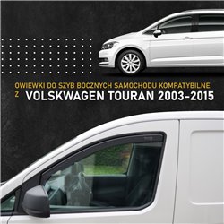 Owiewki szyb do Volkswagen Touran 1T 2003-2015