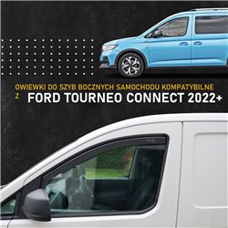 Window deflectors Ford Tourneo Connect Mk3 2022-