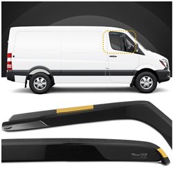 Owiewki przednie do Volkswagen Crafter I 2006-2016