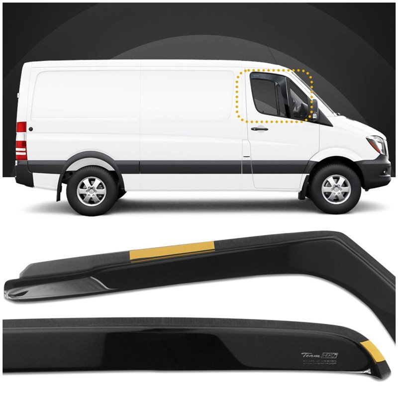 Window deflectors Volkswagen Crafter I 2006-2016