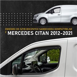 Window deflectors Mercedes Citan W415 2012-2021