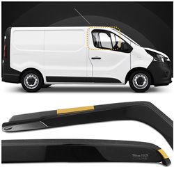 Window deflectors Fiat Talento II 296 2016-2021