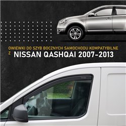 Owiewki szyb do Nissan Qashqai J10 2007-2014