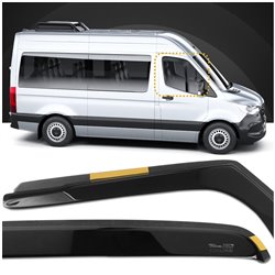 Window deflectors Mercedes Sprinter W907 2018-