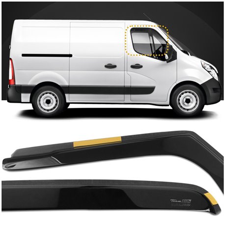 Window deflectors Opel Movano B X62 2011-2021