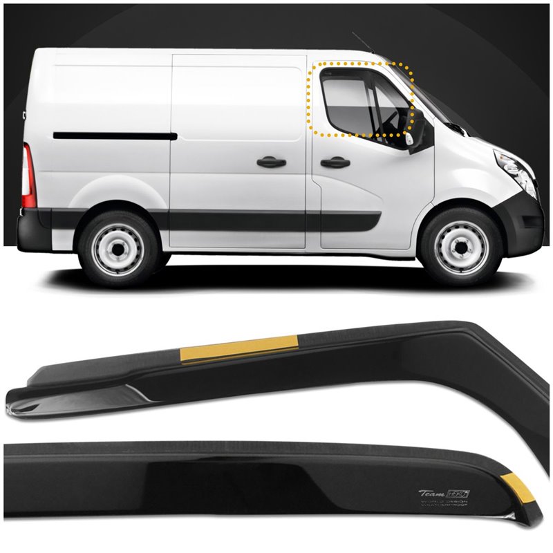 Window deflectors Opel Movano B X62 2011-2021