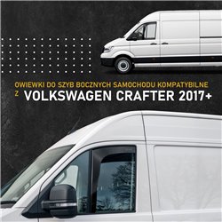 Owiewki przednie do Volkswagen Crafter II 2017-