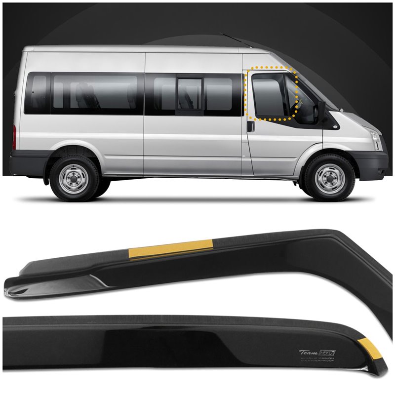 Window deflectors Ford Transit Mk6 2001-2006