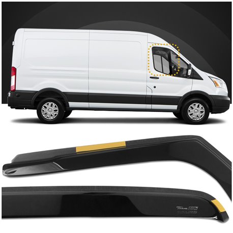 Owiewki szyb przednich do Ford Transit V363 2014-