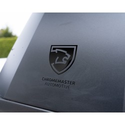 Durable Chromemaster Automotive 2025 Sticker – Black, 50x60 mm