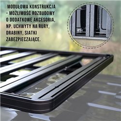 Roof platform for Ford Tourneo Custom LONG 2023-