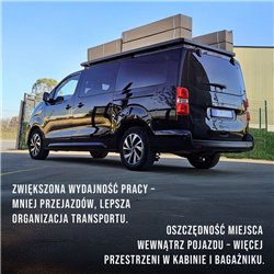 Platforma dachowa do Ford Tourneo Custom SHORT 2023-