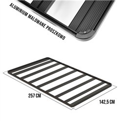 Platforma dachowa do Ford Transit Custom SHORT 2023-