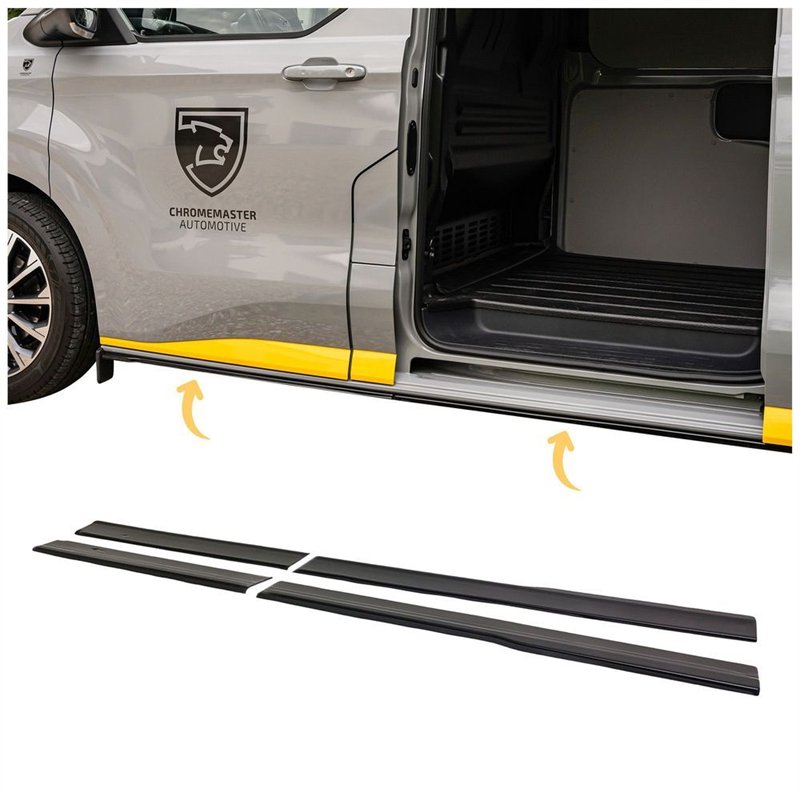 Side skirt extensions for Ford Transit Custom LONG 2023-