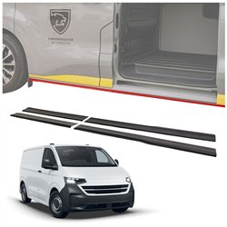 Side skirt extensions for Volkswagen VW Transporter LONG 2025-