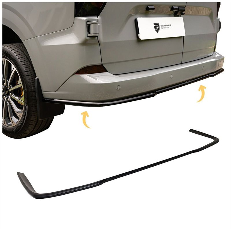 Rear bumper lip for Ford Transit Custom 2023- | ABS plastic