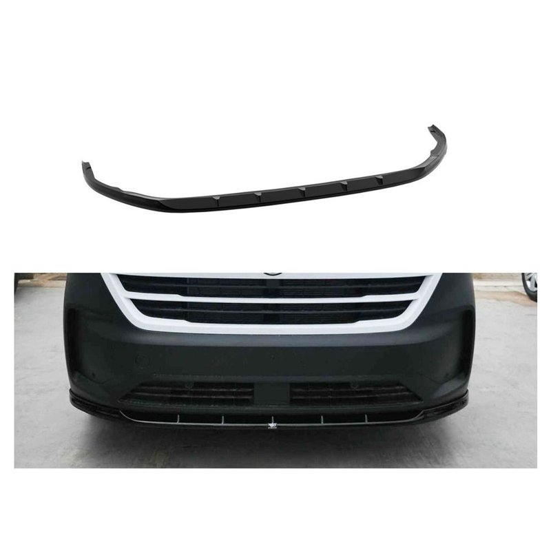 Front splitter for Volkswagen VW Transporter 2025- | ABS plastic