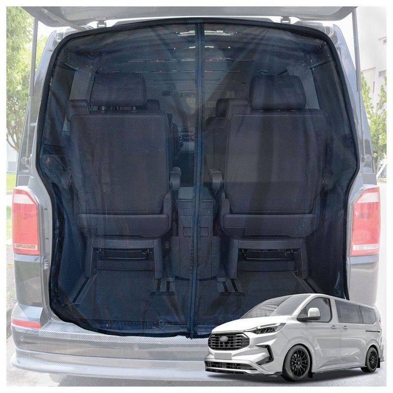 Tailgate mosquito net for Ford Tourneo Custom 2023- | Polyester