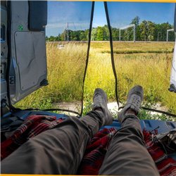 Tailgate mosquito net for Ford Tourneo Custom 2023- | Polyester