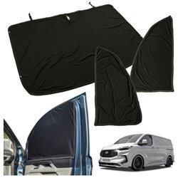 Blackout curtains for Ford Transit Custom 2023- | Polyester