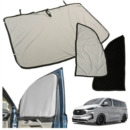Blackout curtains for Ford Tourneo Custom 2023- | Polyester