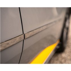 Side door trims for Ford Tourneo Custom 2023- | Stainless steel