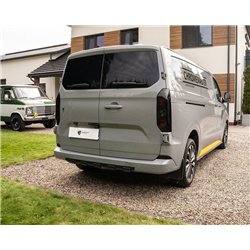 Rear bumper lip for Ford Transit Custom 2023- | ABS plastic