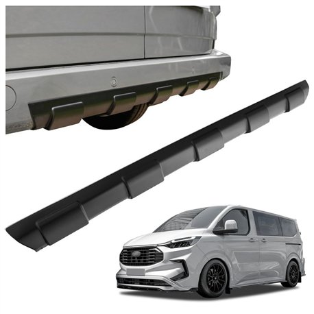 Rear bumper lip for Ford Tourneo Custom 2023- | ABS plastic