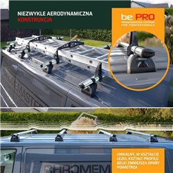 Roof rack with load stops for Ford Tourneo Custom (H1) 2023-