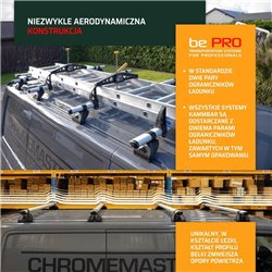 Roof rack with load stops for Ford Transit Custom (H1) 2023-