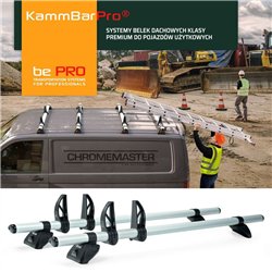 Roof rack with load stops for Ford Transit Custom (H1) 2023-