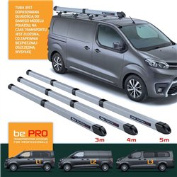 Tuba do transportu rur do Ford Transit Custom (H1) 2023-