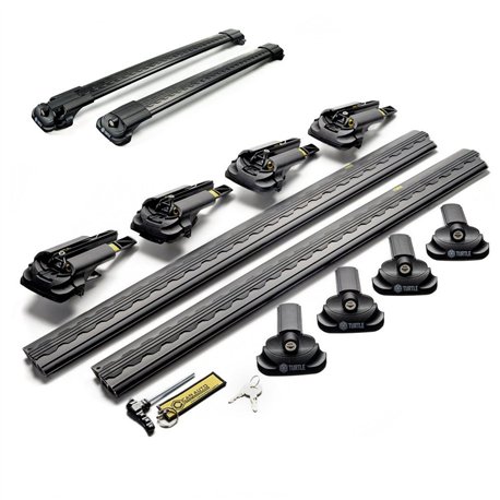 Roof rack for Ford Tourneo Custom 2023- | Aluminum | Plastic