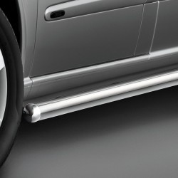 Side pipe bars for Mitsubishi Outlander II FL from 2009+ Steel
