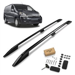 Roof rails for Toyota Proace SHORT 2013-2015 | Aluminum | Plastic