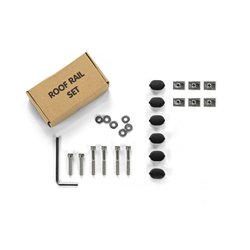 Roof rails for Opel Vivaro MEDIUM 2019- | Aluminum | Plastic