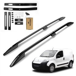 Roof rails for Fiat Fiorino 2008-2018 | Aluminum | Plastic