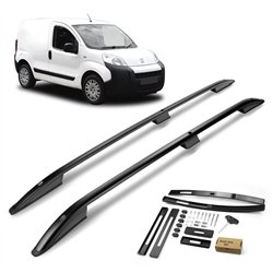 Roof rails for Fiat Fiorino 2008-2018 | Aluminum | Plastic