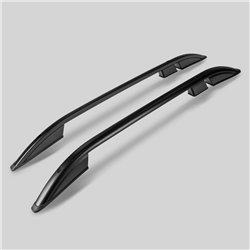 Roof rails for Fiat Fullback 4D 2016-2020 | Aluminum | Plastic