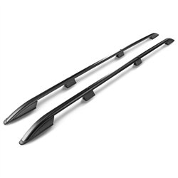Roof rails for Opel Vivaro LONG 2001-2014 | Aluminum | Plastic