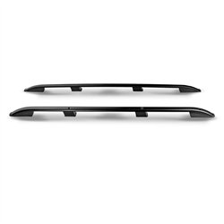 Roof rails for Opel Vivaro SHORT 2001-2014 | Aluminum | Plastic