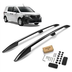 Roof rails for Nissan Townstar SHORT 2022- | Aluminum | Plastic