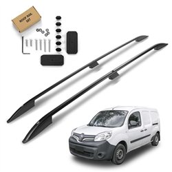 Roof rails for Renault Kangoo LONG 2008-2022 | Aluminum | Plastic