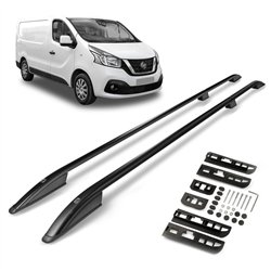 Roof rails for Nissan NV300 SHORT 2016-2021 | Aluminum | Plastic