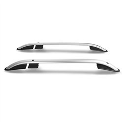 Roof rails for Fiat Fullback 4D 2016-2020 | Aluminum | Plastic