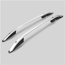 Roof rails for Fiat Fullback 4D 2016-2020 | Aluminum | Plastic