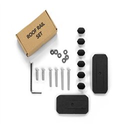 Roof rails for Nissan NV250 LONG 2019-2022 | Aluminum | Plastic